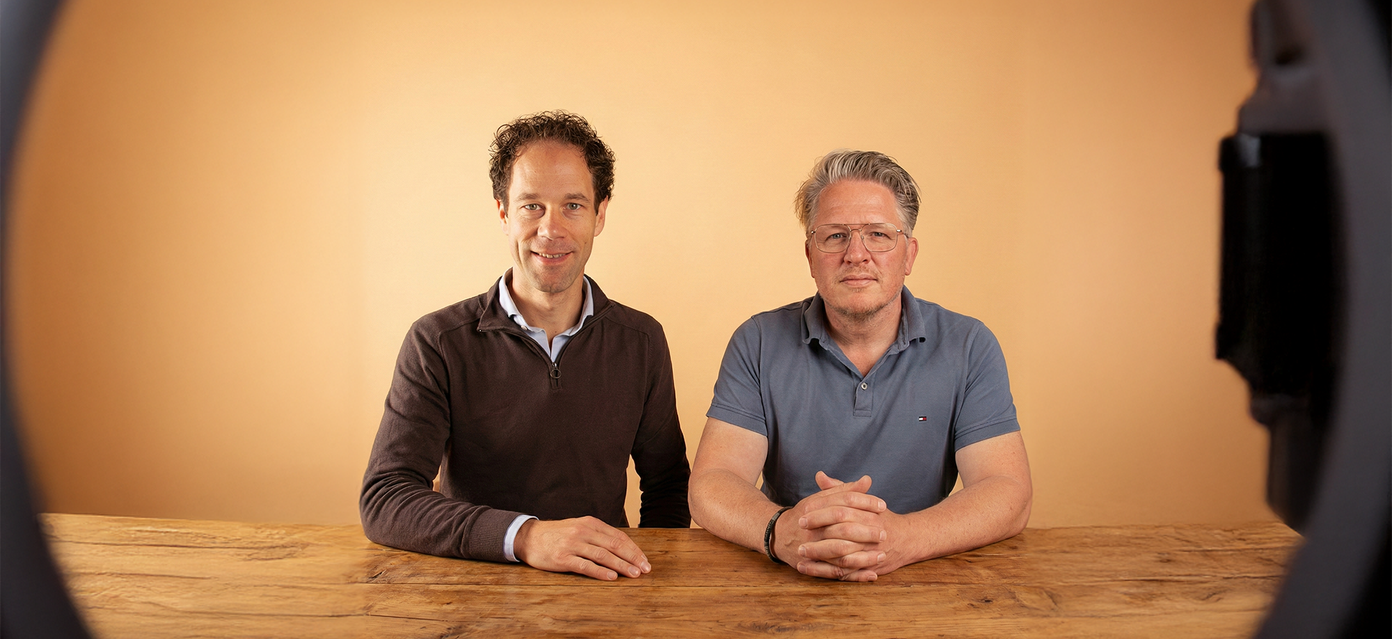 Mark van der Meijden en Hans Anton Verschoor